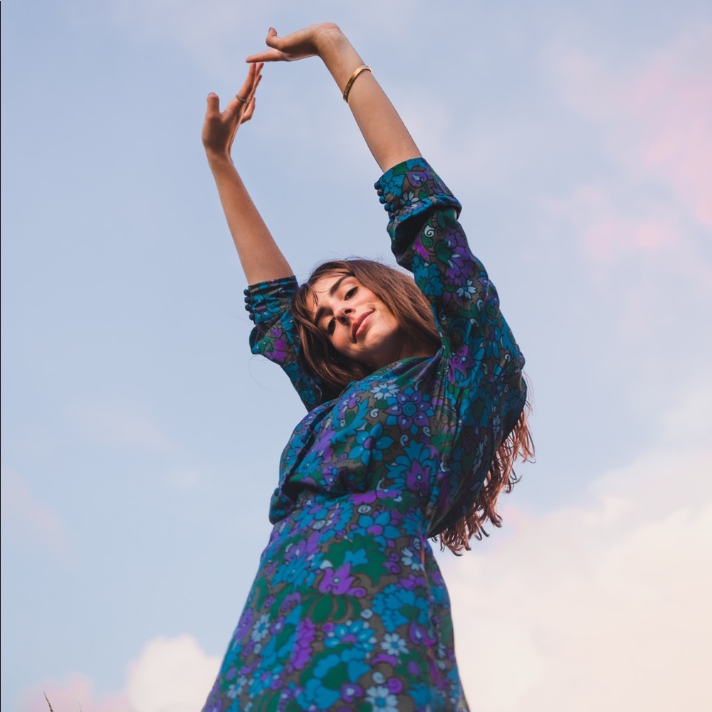 Vintage midi dress